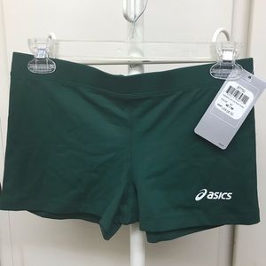 New! ASICS M Spandex Low Cut Short Shorts